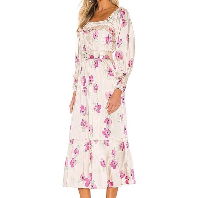 Nicholas Pleated Prairie Dress